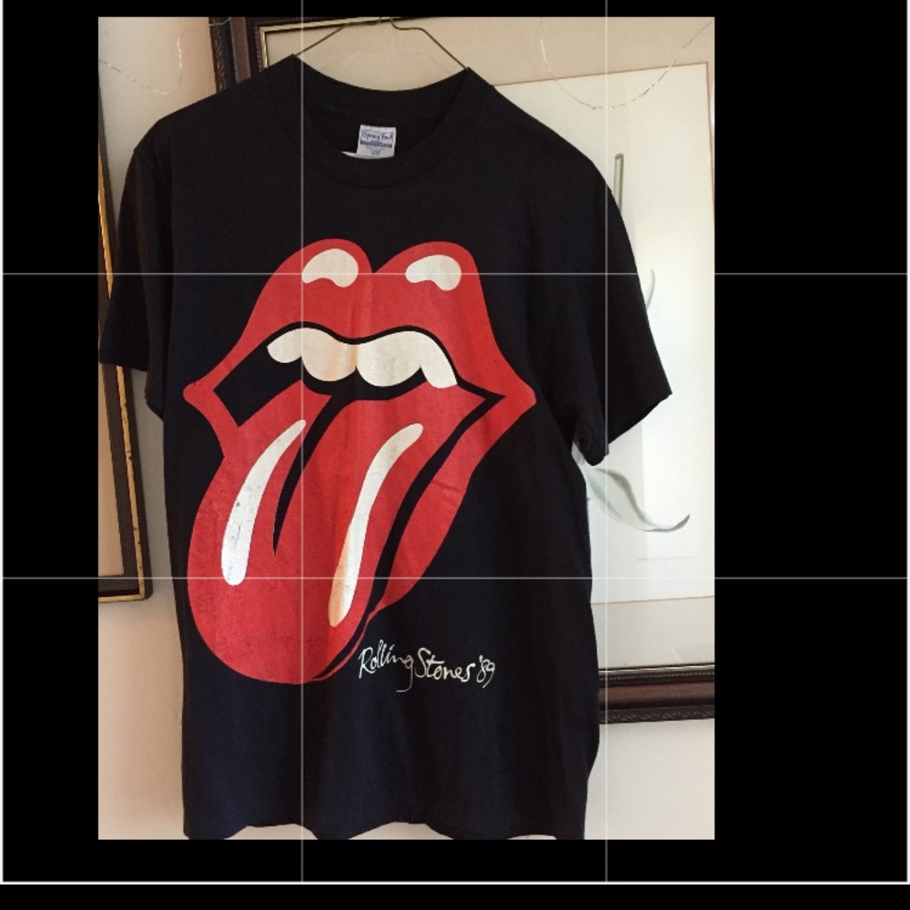 Rolling Stones 1989 tour T-shirt. Large